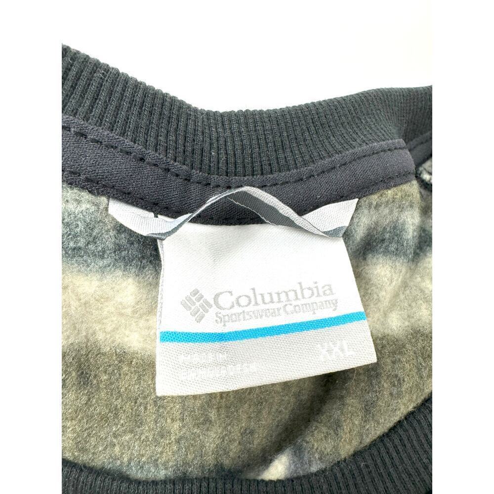 Columbia Women's Sweater Weather Crew, Black Apres Stripe Print, Size XX-Large - Picture 4 of 5